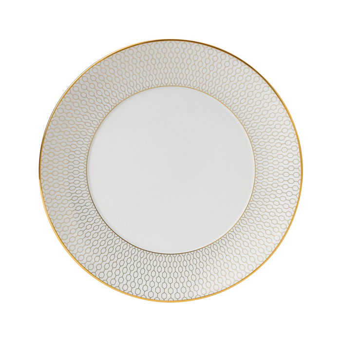 Wedgwood Plato Postre Arris-Gio Gold 20 cm Bone China/New Bone China (4 Unidades) Wedgwood Plato Postre Arris-Gio Gold 20 cm Bone China/New Bone China (4 Unidades)